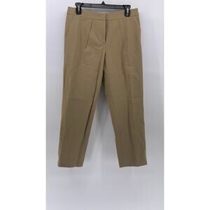 BIMBA & LOLA Women's Tan Straight-Leg Regular-Fit Chino Pants SZ 40(US8)